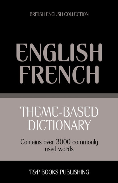 aranov - me-based dictionary British English-French - 3000 words - New