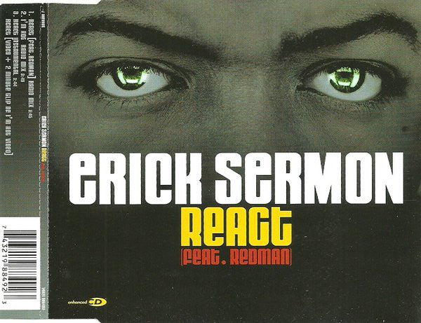 Erick Sermon - React - Used CD