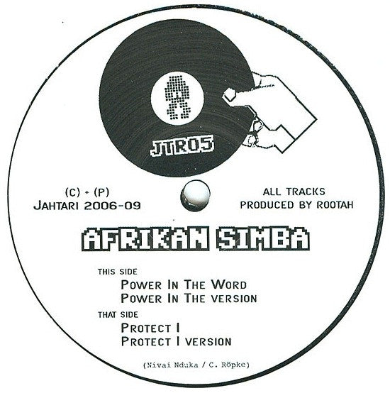 Afrikan Simba - Power In The Word - New Vinyl Record 12"