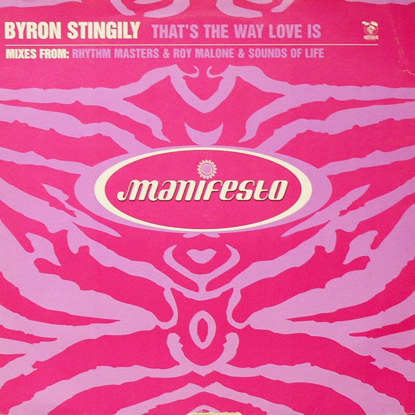 Byron Stingily - That's The Way Love Is - Used Vinyl Record 12"