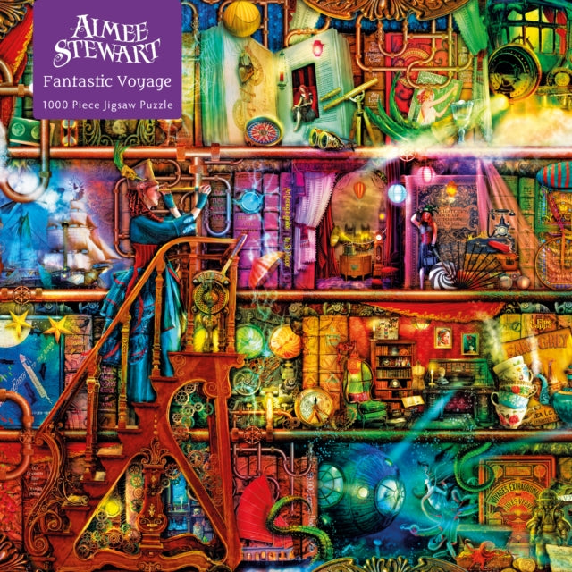 Flame Tree Studio - Adult Jigsaw Puzzle Aimee Stewart: Fantastic Voyag