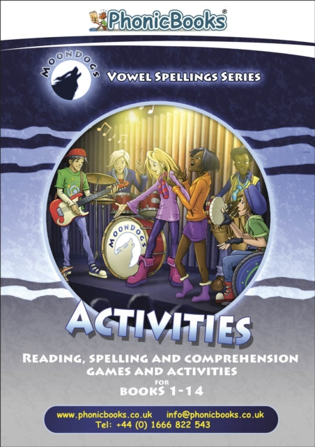 Phonic Books - Moon Dogs Set 3 Vowel Spellings Activities : Photocopia