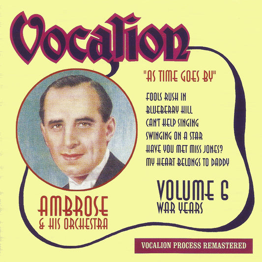 Ambrose & His Orches - As Time Goes By (Volume 6 - War Years) - CD