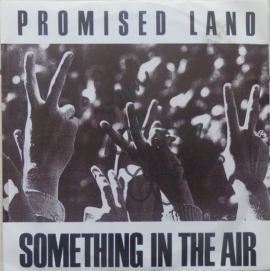 Promised Land - Something In The Air - Used Vinyl Record 7"