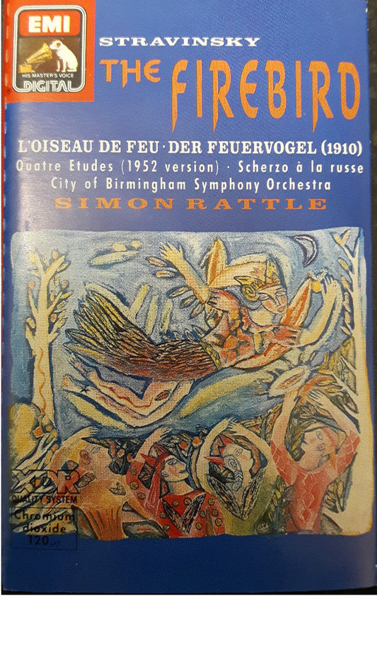 Igor Stravinsky - Four Studies / The Firebird / Scherzo A La Russe (J