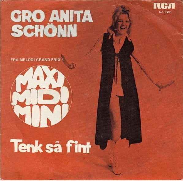Gro Anita Schonn - Maxi Midi Mini / Tenk Så Fint - Used Vinyl Record 7