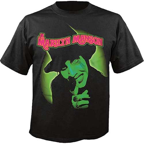 Marilyn Manson - tshirt - Unisex - Short Sleeves - X-Large