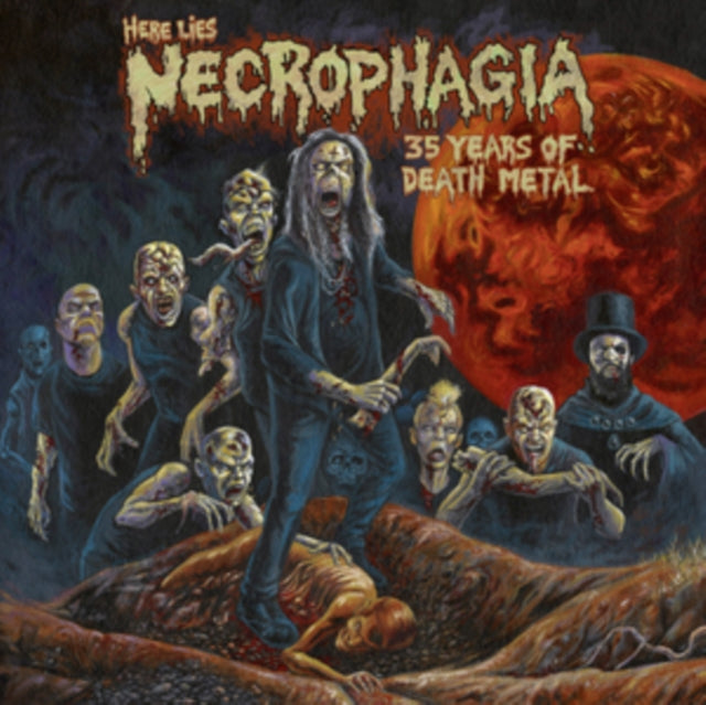 Necrophagia - Here Lies - CD