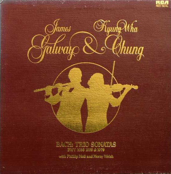James Galway - Trio Sonatas BWV 1038 1039 & 1079 - Used Vinyl Record