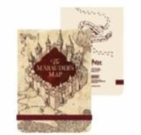 Harry Potter - Marauder&#39;s Map Pocket Notebook - New Paperback