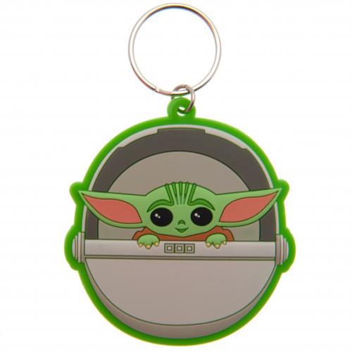 Star Wars: The Manda - PVC Keyring Th - keyrings  - Approx 60mm x 50mm