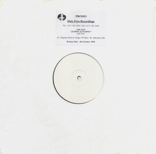 Son - Jumpin' & Pumpin' - Used Vinyl Record 12"