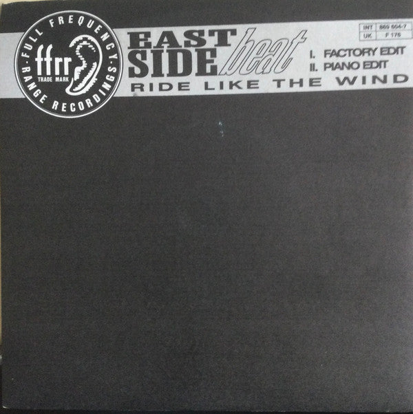 East Side Beat - Ride Like The Wind - Used Vinyl Record 7"