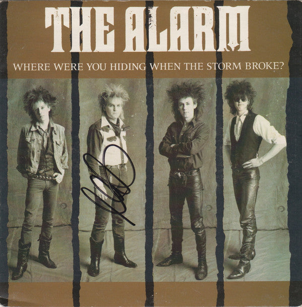 Alarm - Where Were You Hiding When The Storm Broke? - Used Vinyl Record