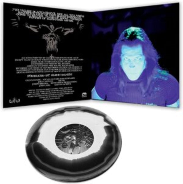 DANZIG - 5: BLACKACIDEVIL (BLACK & WHITE HAZE) - Vinyl Record