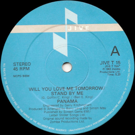 Panama - Will You Love Me Tomorrow / Stand By Me - Used Vinyl Record