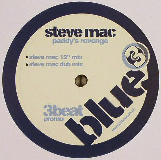 Steve Mac - Paddy's Revenge - New Vinyl Record 12"