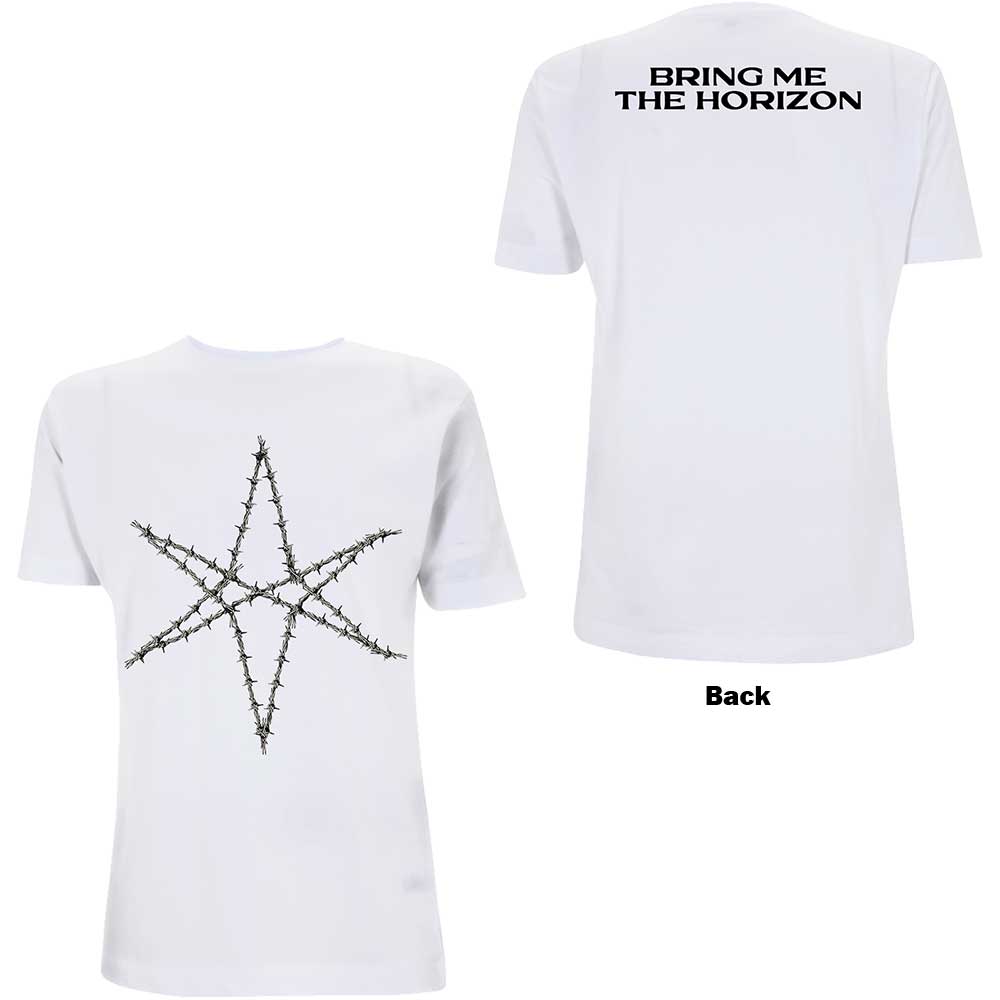 Bring Me The Horizon - tshirt - Unisex - Short Sleeves - Barbe - Large