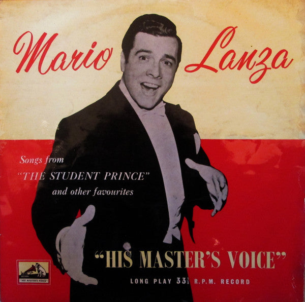 Mario Lanza - Songs From "The Student Prince" And Other Famous Melodi