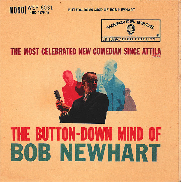 Bob Newhart - Button-Down Mind Of - Used Vinyl Record 7"