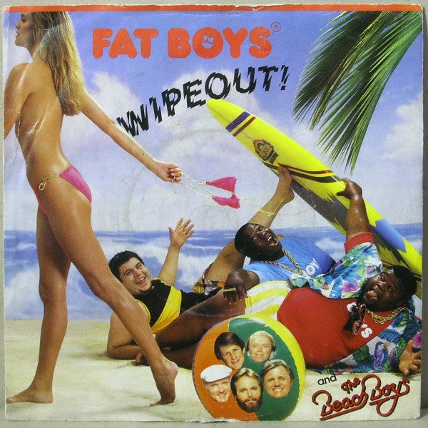 Fat Boys - Wipeout! - Used Vinyl Record 7"