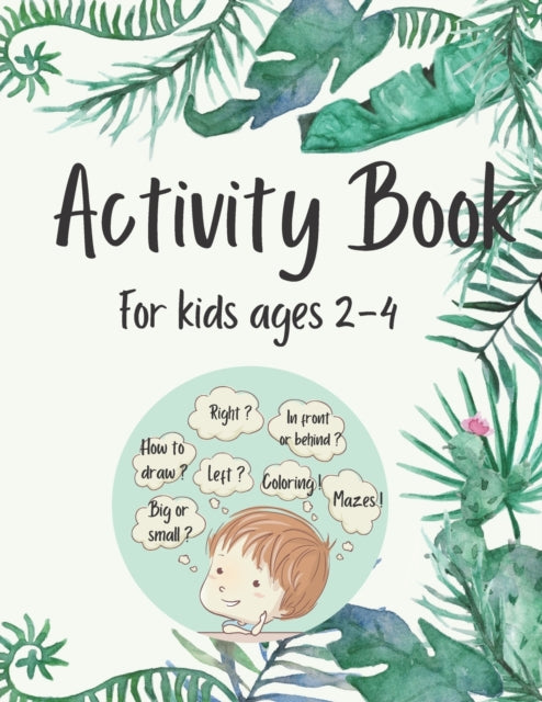 Books - Activity Book for Kids Ages 2-4  50 Fun and Simple Activities