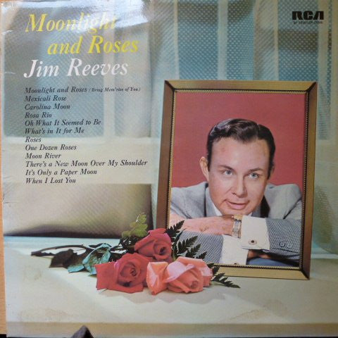 Jim Reeves - Moonlight And Roses - Used Vinyl Record