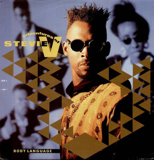 Adventures Of Stevie - Body Language - Used Vinyl Record 7"