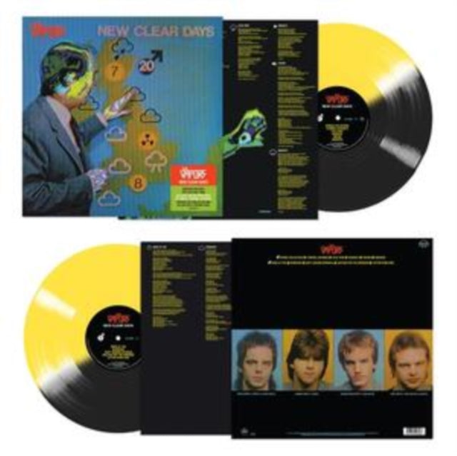 VAPORS - NEW CLEAR DAYS (YELLOW & BLACK - Vinyl Record