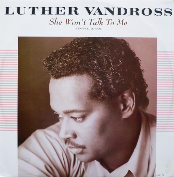 Luther Vandross - She Won't Talk To Me - Used Vinyl Record 12"
