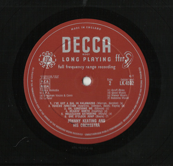John Keating Orchest - Swing Revisited - Used Vinyl Record