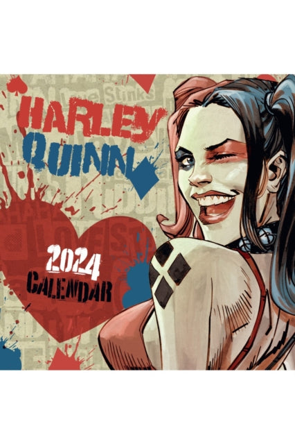 Harley Quinn 2024 Square Wall Calendar - New Calendar