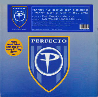 Harry "Choo Choo" Ro - I Want Out (I Can't Believe) - Used Vinyl Reco