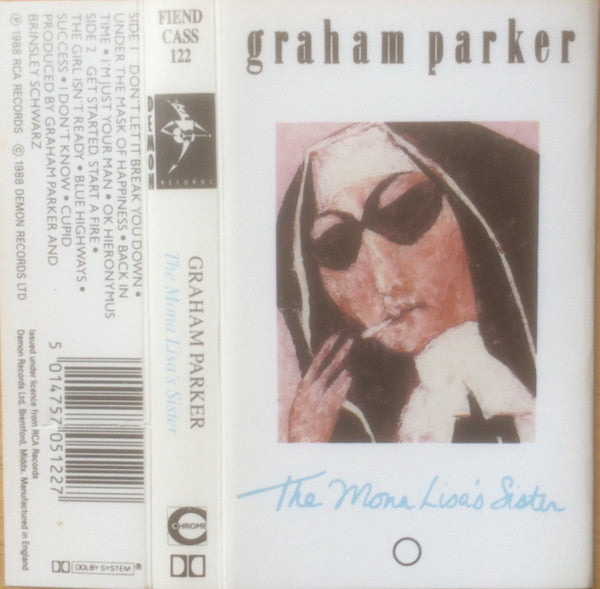 Graham Parker - Mona Lisa's Sister - Used Cassette