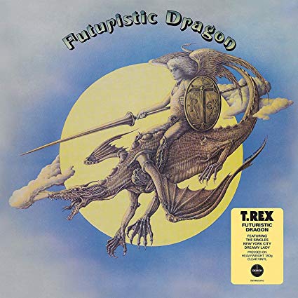 T.Rex - Futuristic Dragon - Vinyl Record 12 Album (Clear Vinyl Record)