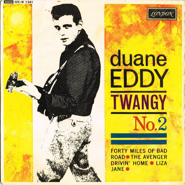 Duane Eddy - Twangy - No.2 - Used Vinyl Record 7"