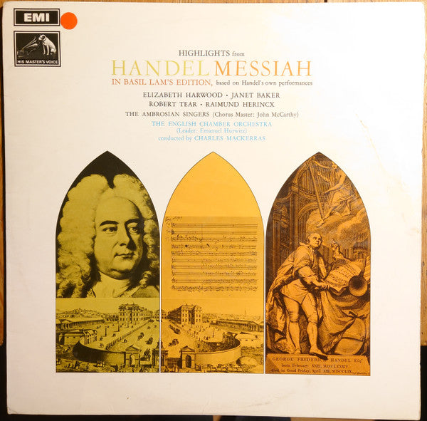 Georg Friedrich Hand - Highlights From Handel Messiah - Used Vinyl R