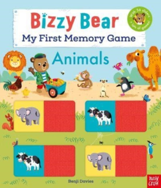 Bizzy Bear: My First Memory Game Book: Animals - Board book