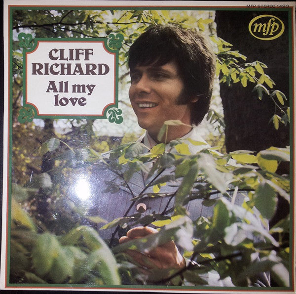 Cliff Richard - All My Love - Used Vinyl Record