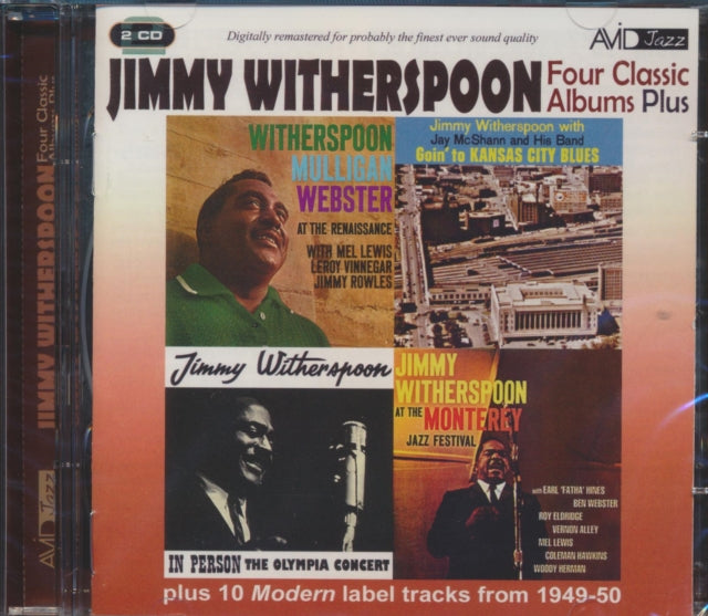 JIMMY WITHERSPOON - Four Classic Albums Plus (Goin To Kansas City Blue