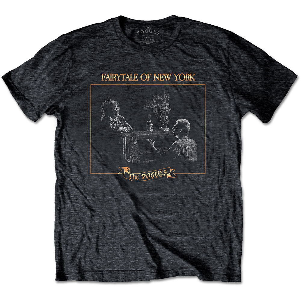 Pogues - tshirt - Unisex - Short Sleeves - Fairytale Piano - Small