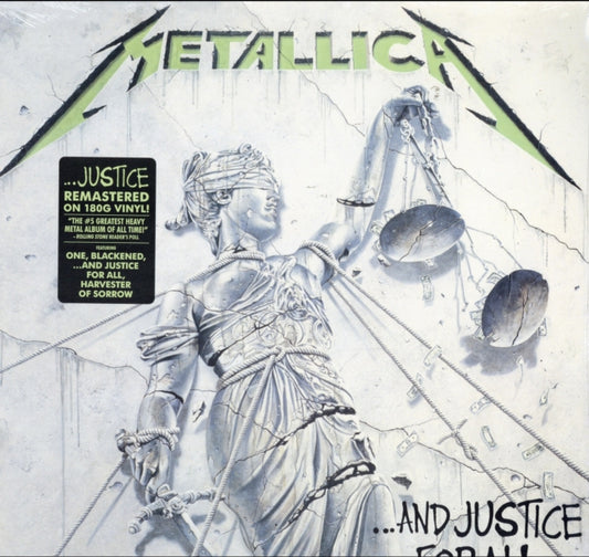 METALLICA - AND JUSTICE FOR ALL (REMASTERED) - New Vinyl Record