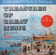 Various - Treasures Of Great Music - Used Vinyl Record