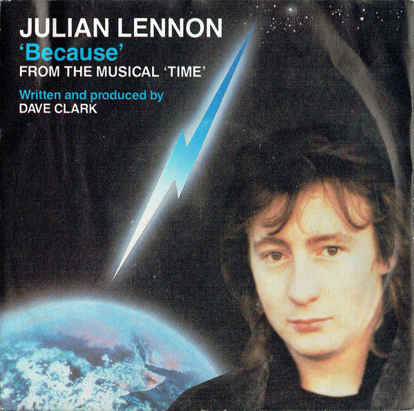 Julian Lennon - Because - Used Vinyl Record 7"