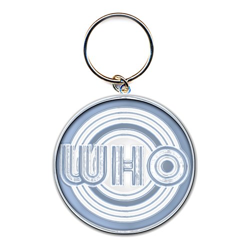 Who - Keychain: Circles Logo (Enamel In-fill) - keyrings