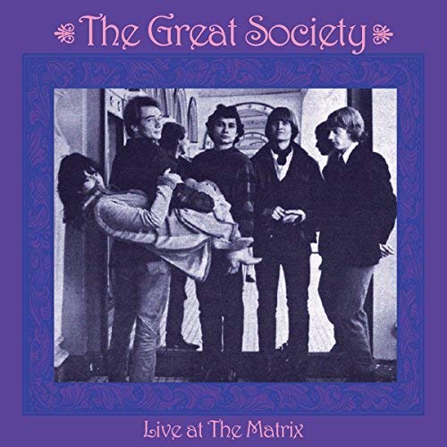 Great Society - Live At The Matrix 1966 - CD