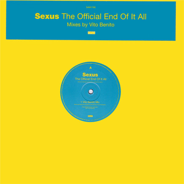 Sexus - Official End Of It All (Mixes By Vito Benito) - Used