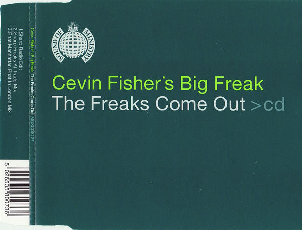 Cevin Fisher's Big F - Freaks Come Out - Used CD