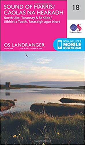 Ordnance Survey - Sound of Harris, North Uist, Taransay & St Kilda : 0