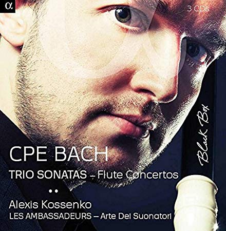 Carl Philipp Emanuel - C.P.E Bach: Trio Sonatas/Flute Concertos - CD